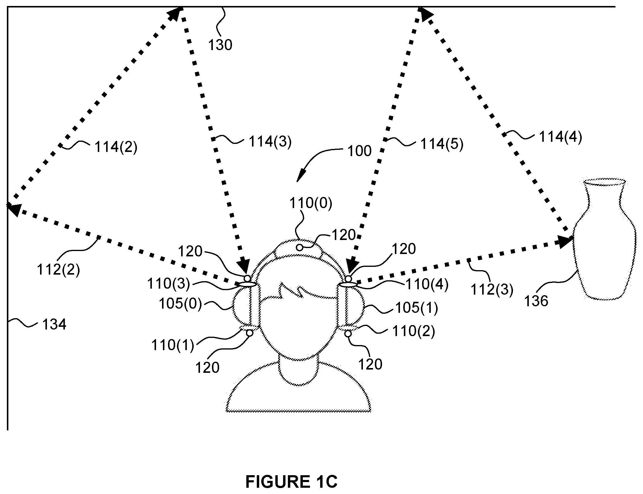 TECHNIQUES FOR GENERATING SPATIAL SOUND VIA HEAD-MOUNTED EXTERNAL FACING SPEAKERS